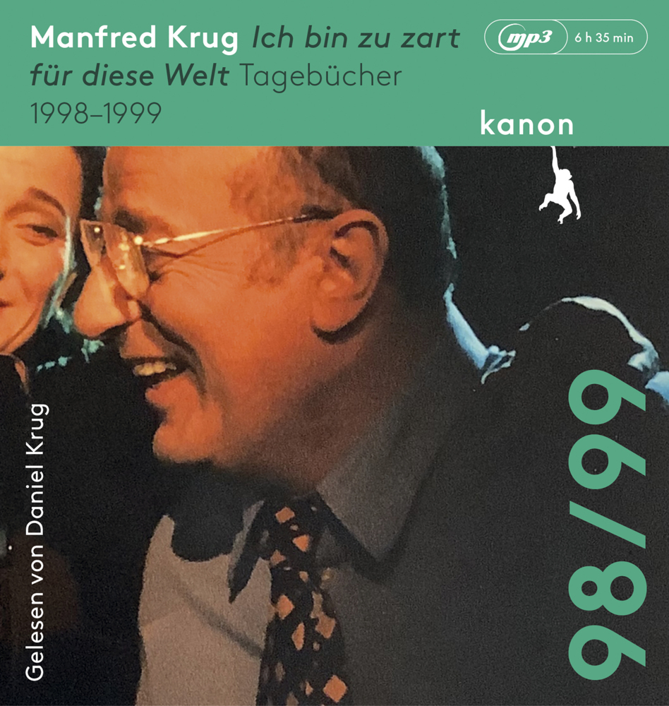 Manfred Krug. Ich bin zu zart für diese Welt, Audio-CD, MP3