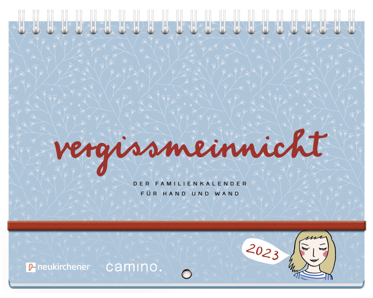 vergissmeinnicht 2023 - Der Familienkalender für Hand und Wand