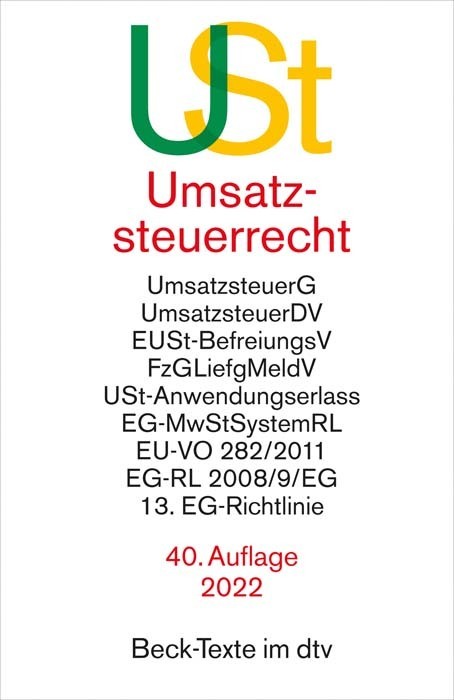 Umsatzsteuerrecht USt