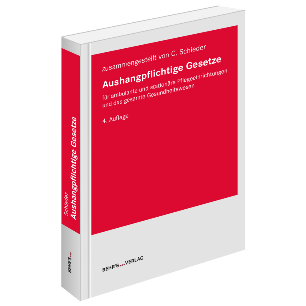 Aushangpflichtige Gesetze