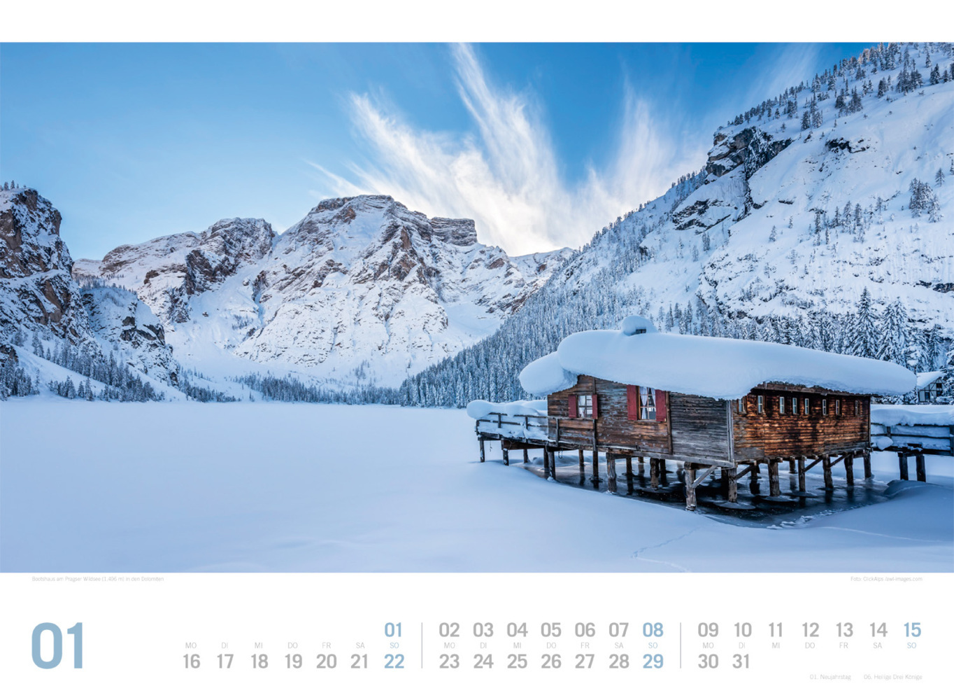 Südtirol ReiseLust Kalender 2023
