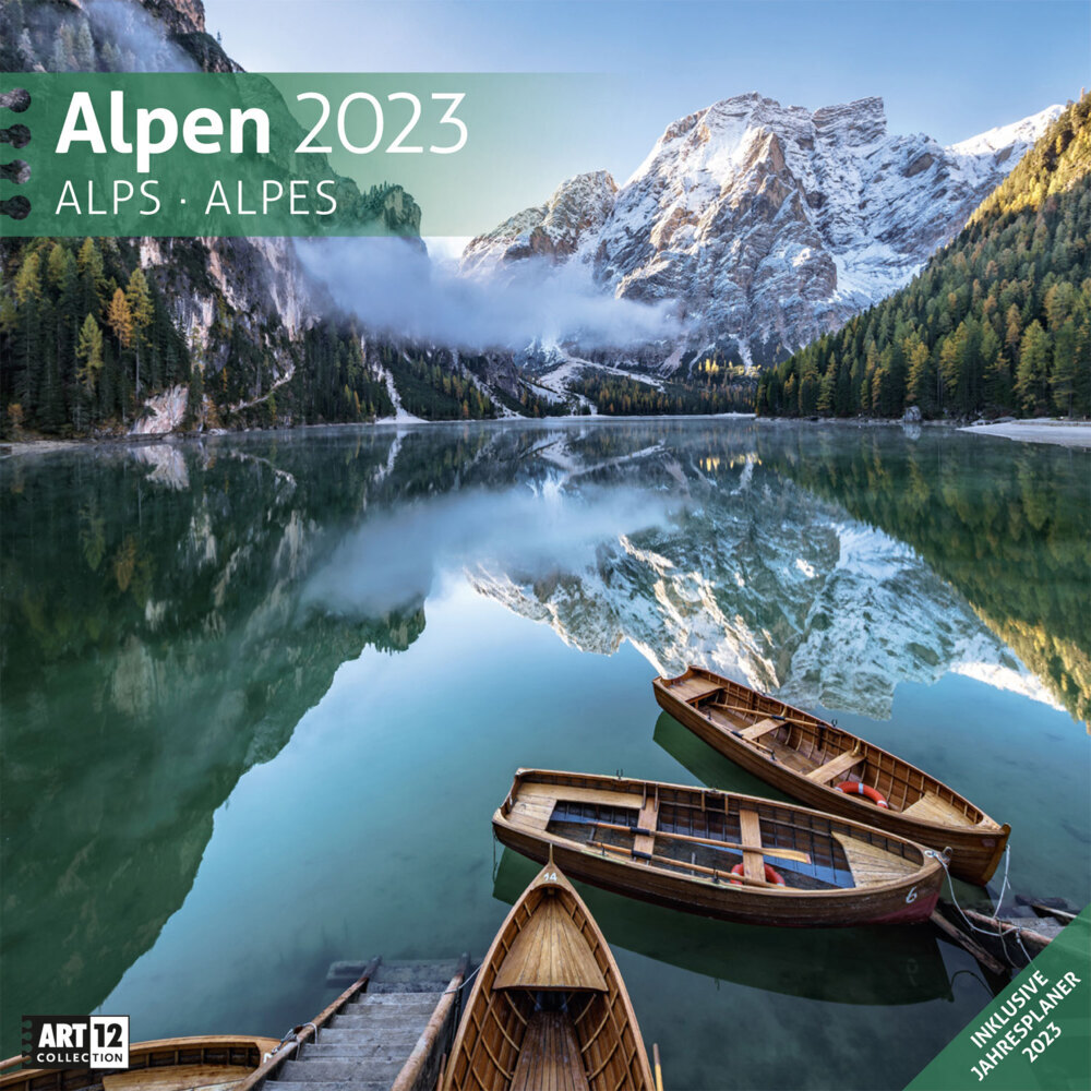 Alpen Kalender 2023 - 30x30