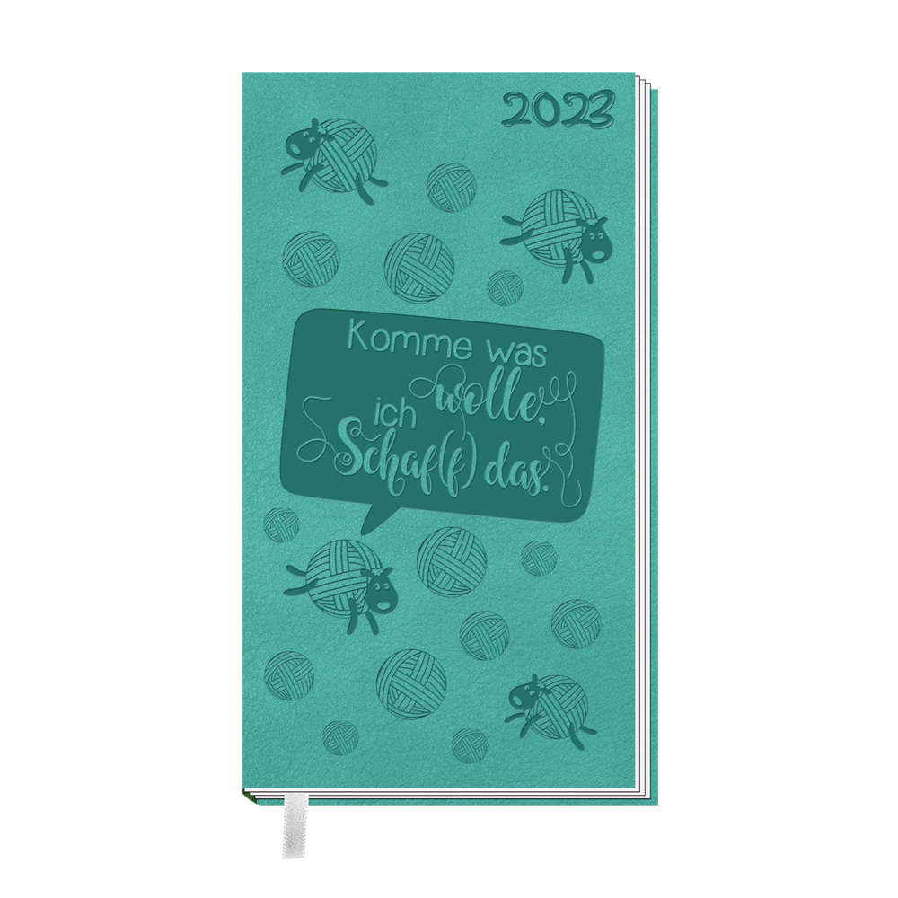 Trötsch Taschenterminer Soft Touch Wolle 2023