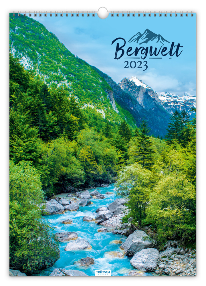 Trötsch Großbildkalender Bergwelt 2023