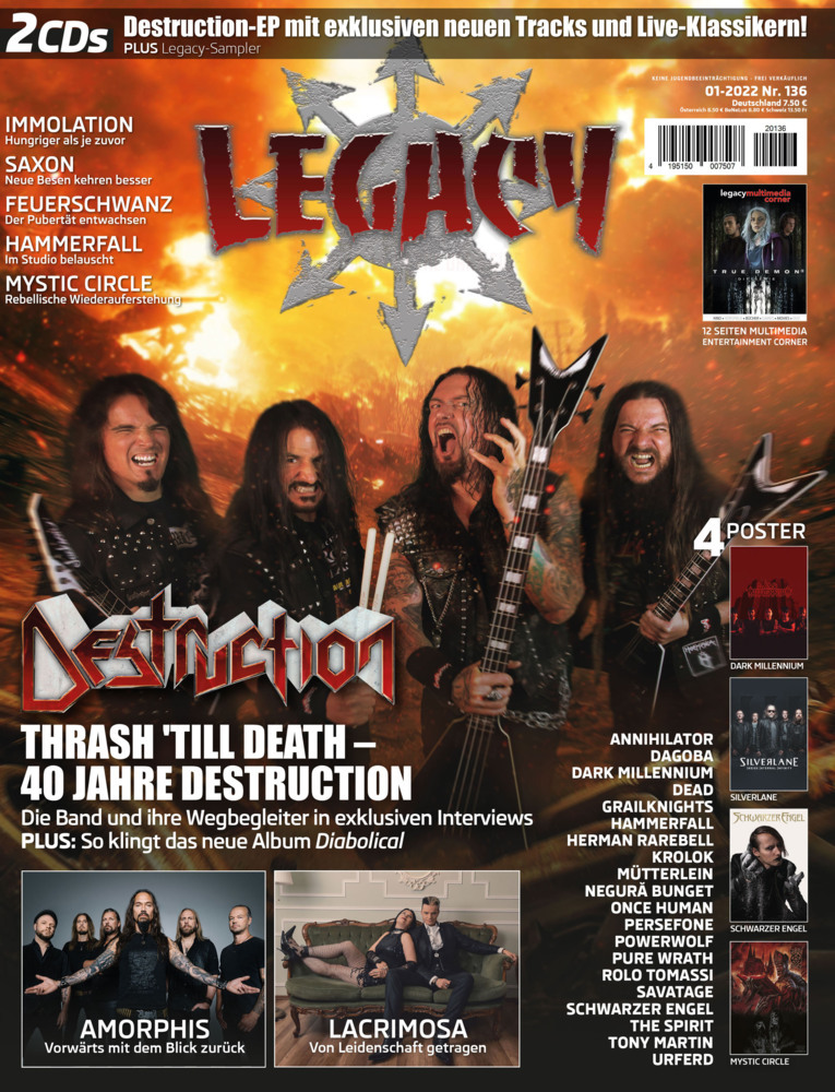 LEGACY MAGAZIN: THE VOICE FROM THE DARKSIDE