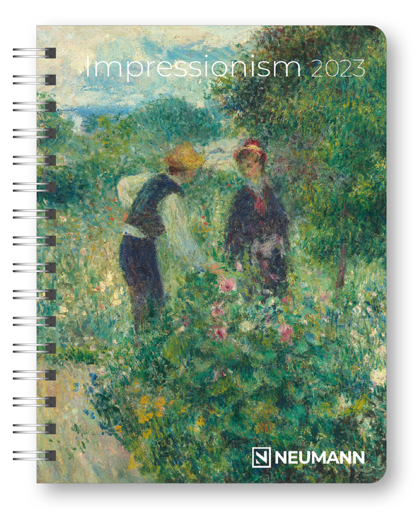 Impressionism 2023 - Diary - Buchkalender - Taschenkalender - Kunstkalender - 16,5x21,6