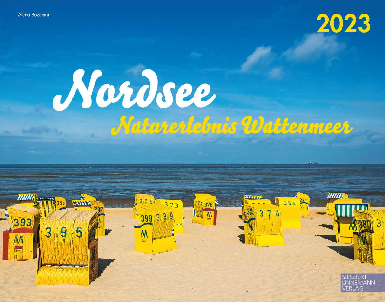 Nordsee 2023 Großformat-Kalender 58 x 45,5 cm