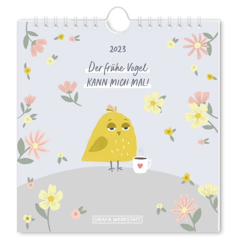Postkartenkalender 2023 "Der frühe Vogel"