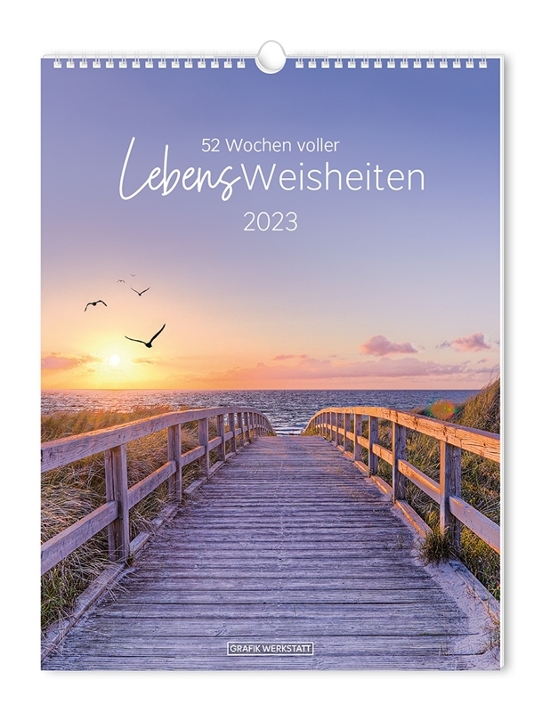Wochenkalender 2023 "LebensWeisheiten"