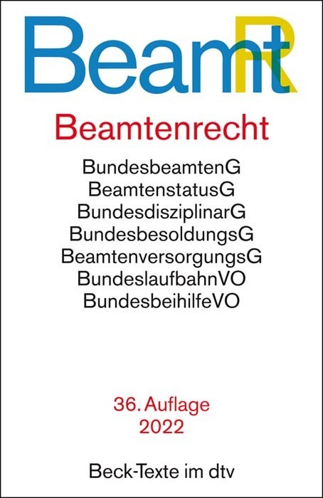 Beamtenrecht BeamtR