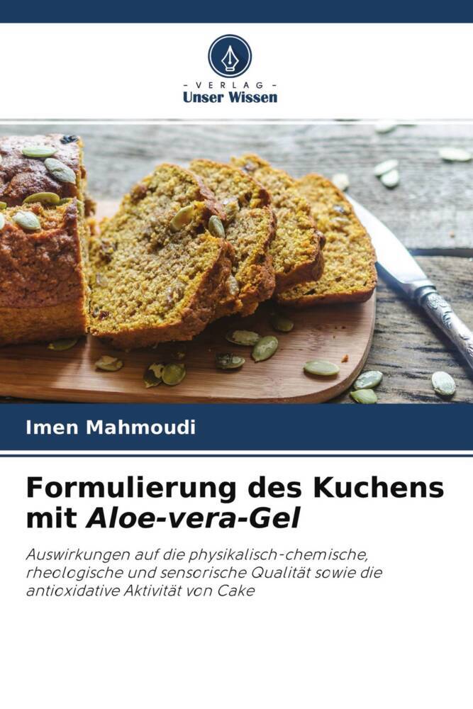 Formulierung des Kuchens mit Aloe-vera-Gel