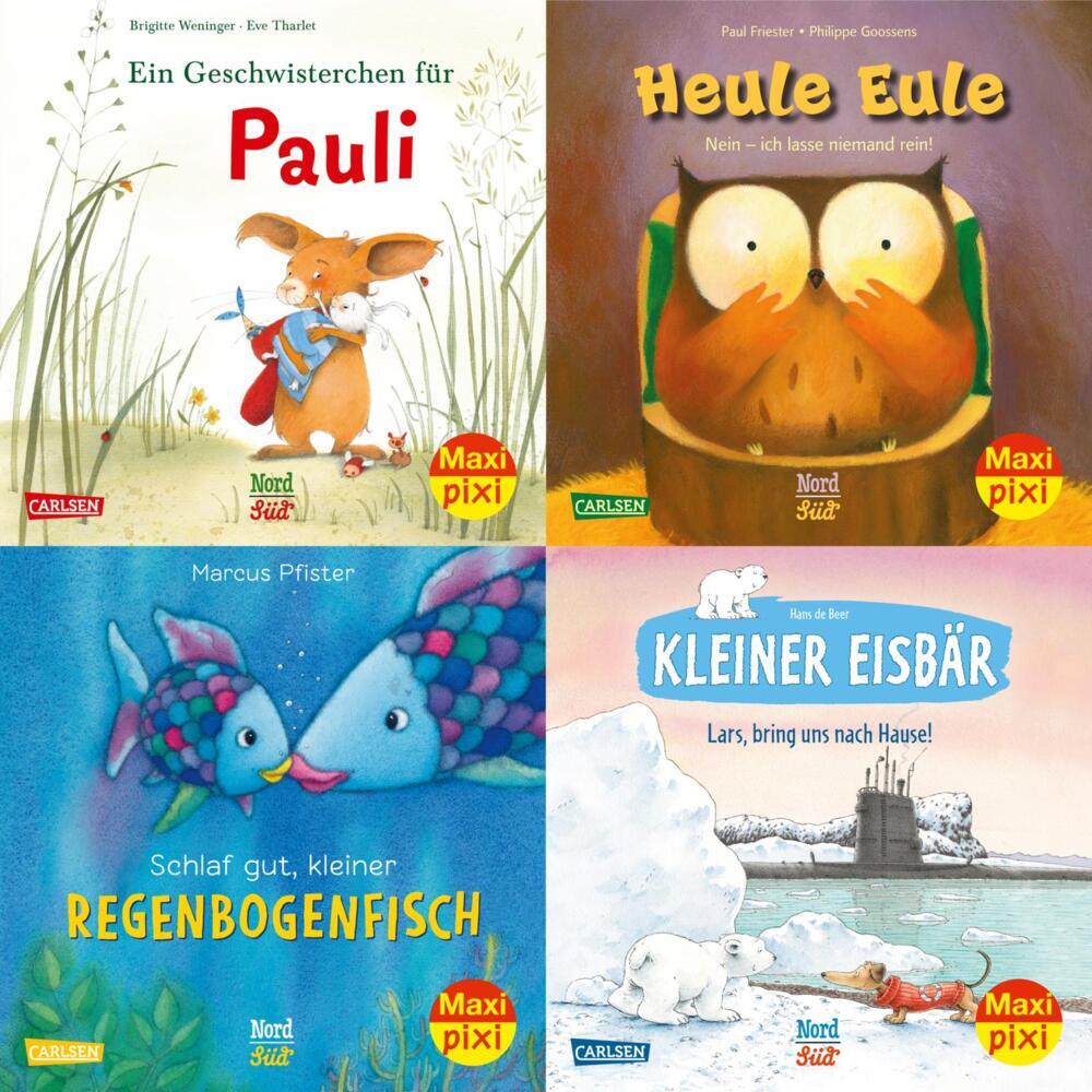 Maxi-Pixi-4er-Set 79: Bilderbuch-Stars bei Maxi Pixi (4x1 Exemplar), 4 Teile
