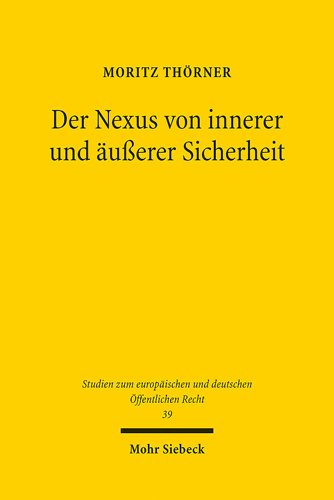Der Nexus von innerer und äußerer Sicherheit