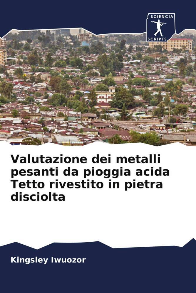 Valutazione dei metalli pesanti da pioggia acida Tetto rivestito in pietra disciolta