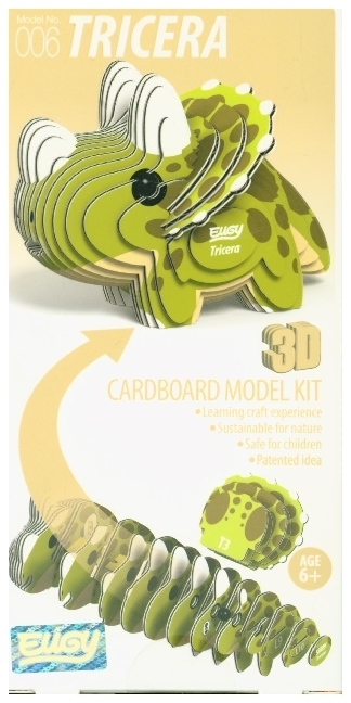 3D Bastelset Triceratops