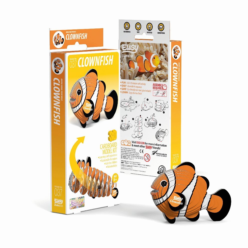 3D Bastelset Clownfisch