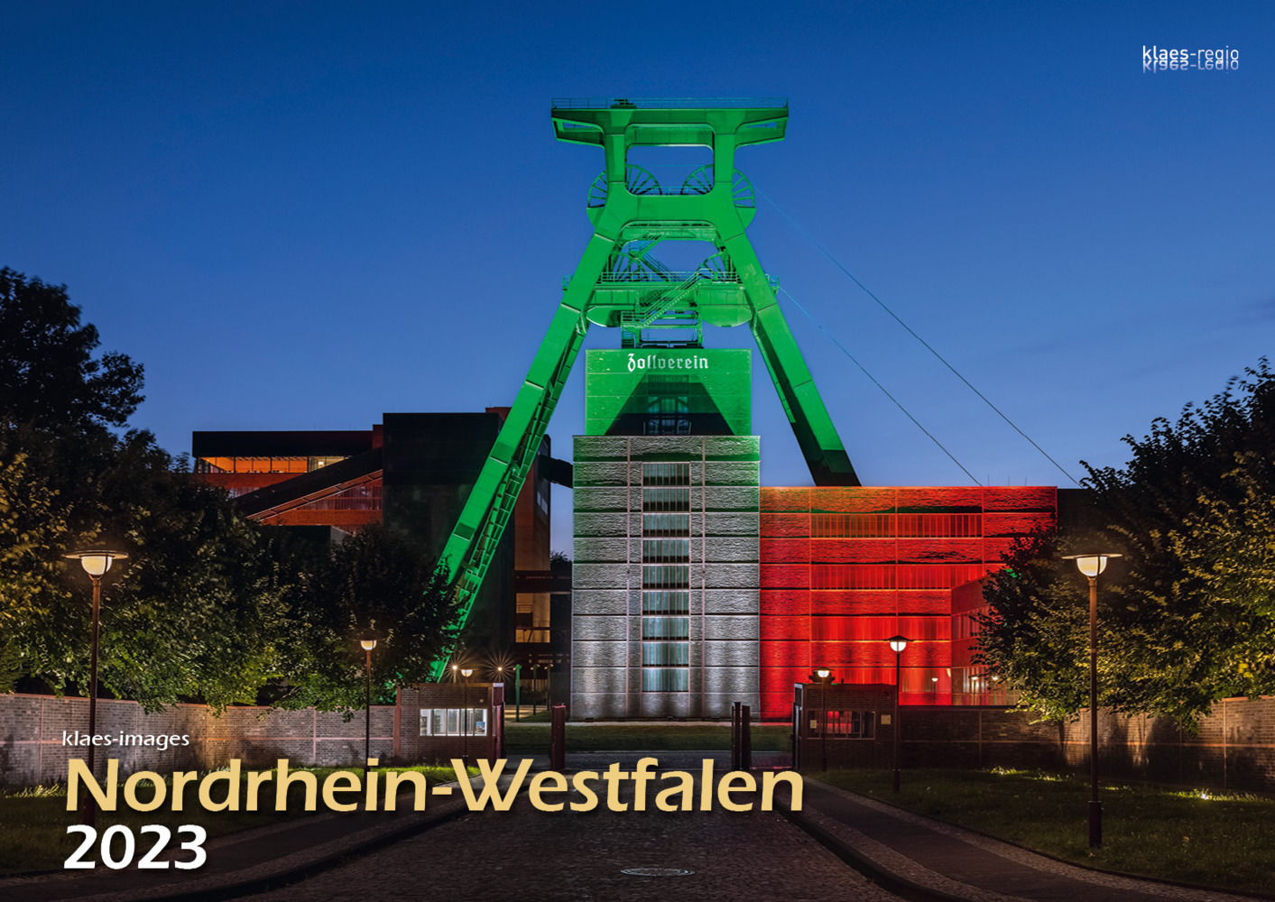 Nordrhein-Westfalen 2023 Bildkalender A3 cm Spiralbindung