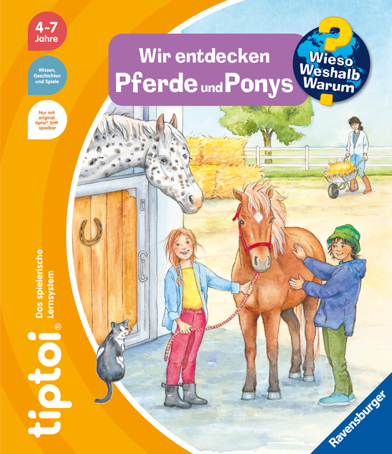 tiptoi® Wieso? Weshalb? Warum? - Wir entdecken Pferde und Ponys