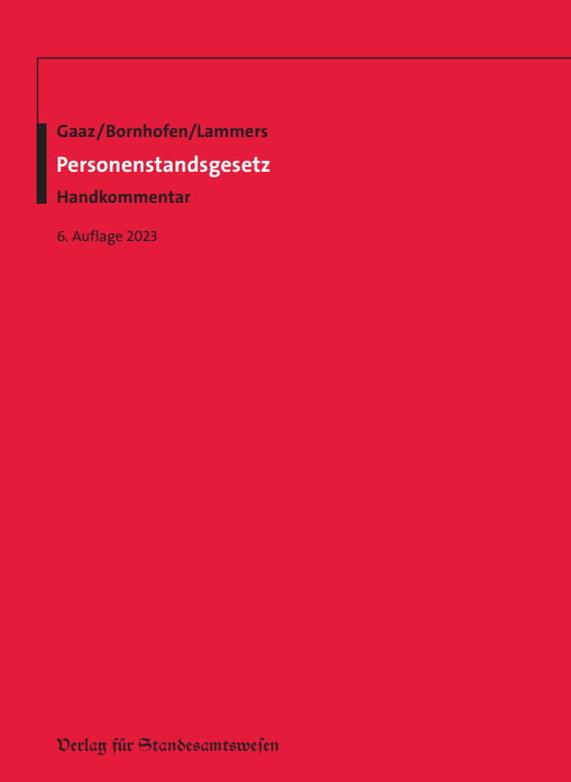 Personenstandsgesetz