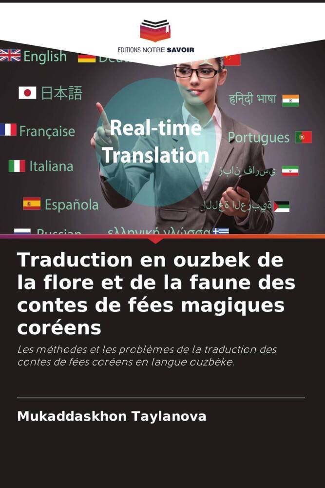 Traduction en ouzbek de la flore et de la faune des contes de fées magiques coréens