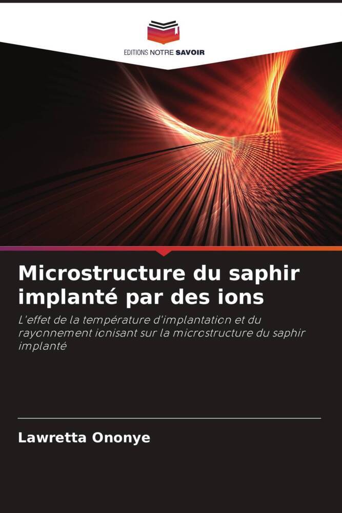 Microstructure du saphir implanté par des ions