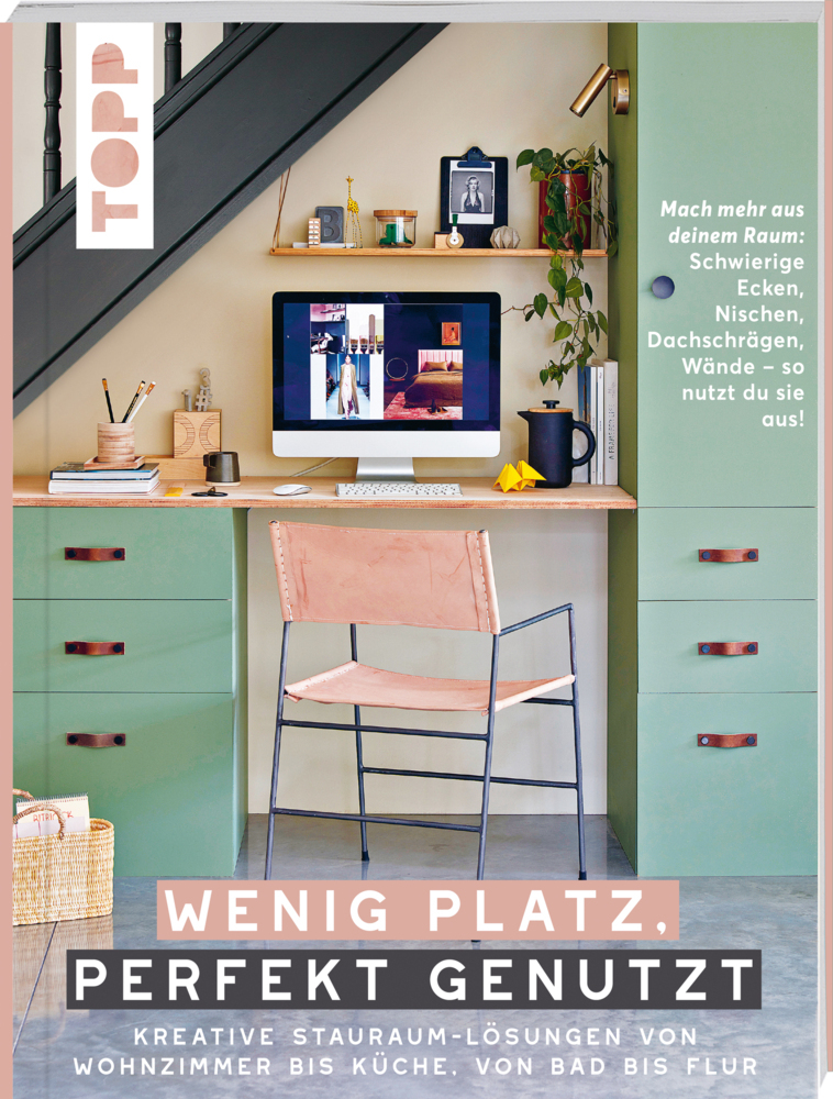 Wenig Platz, perfekt genutzt. Kreative Stauraum-Lösungen von Wohnzimmer bis Küche, von Bad bis Flur.