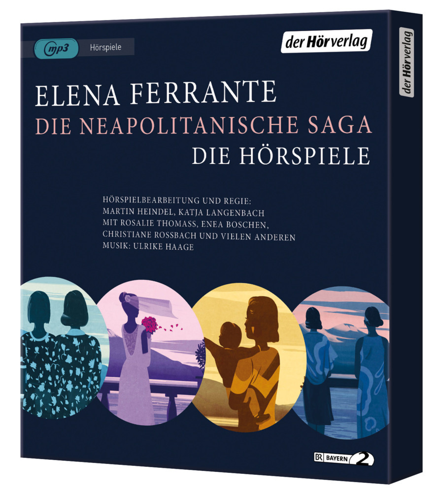 Die Neapolitanische Saga, 4 Audio-CD, 4 MP3