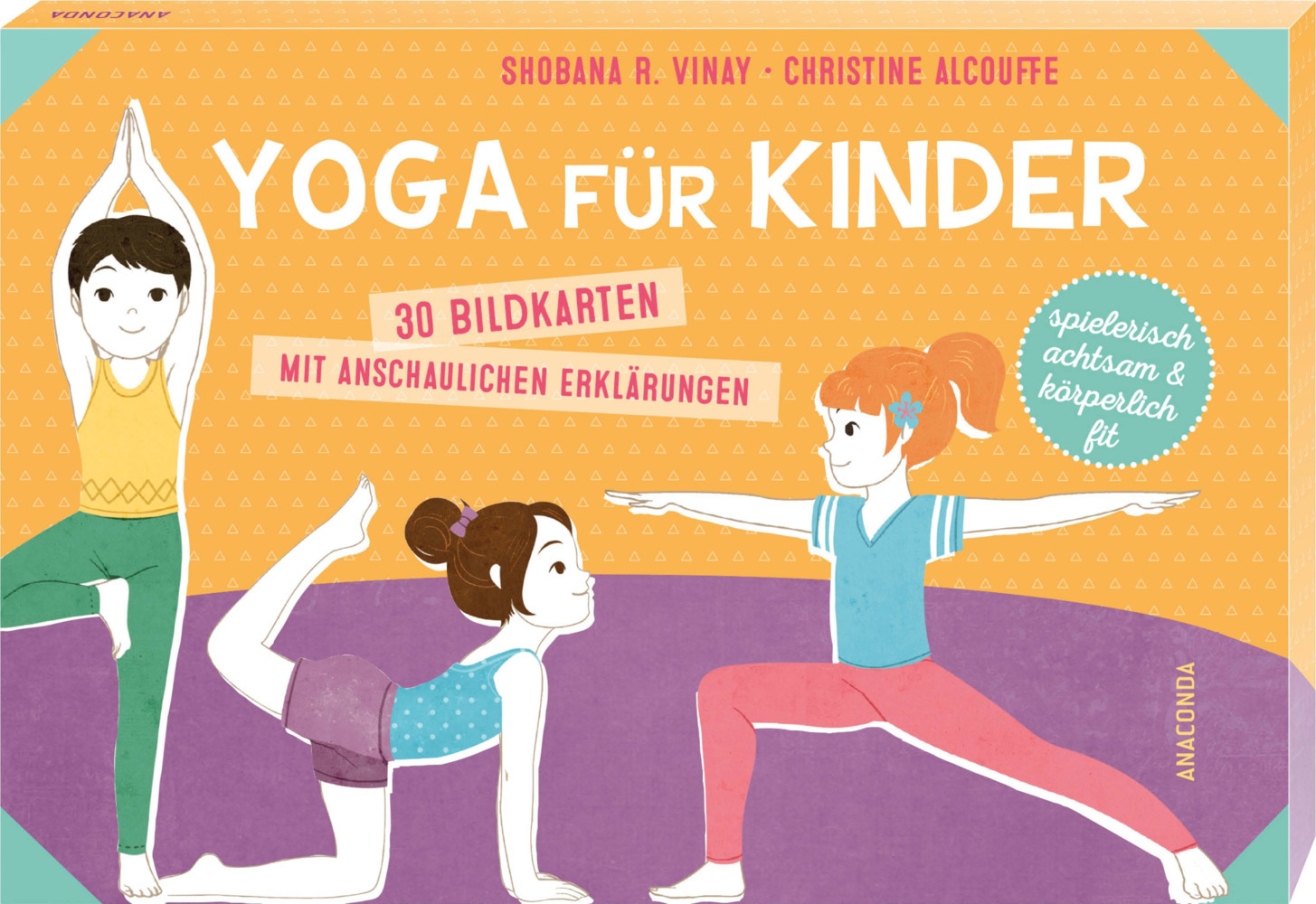Yoga für Kinder. 30 Bildkarten mit anschaulichen Erklärungen