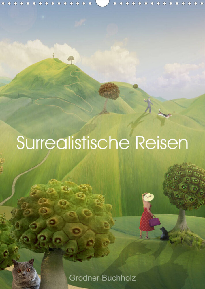 Surrealistische Reisen (Wandkalender 2023 DIN A3 hoch)