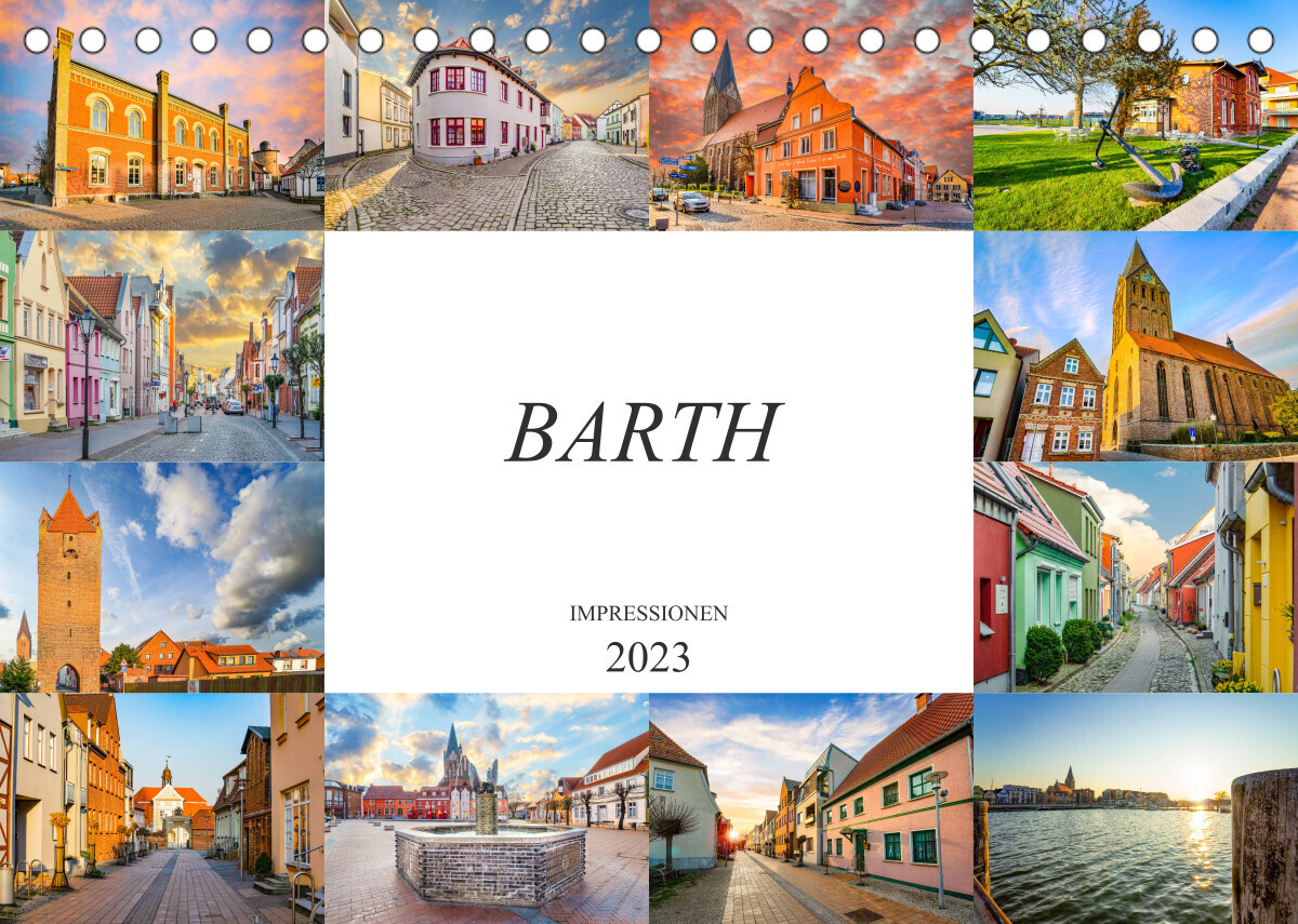 Barth Impressionen (Tischkalender 2023 DIN A5 quer)