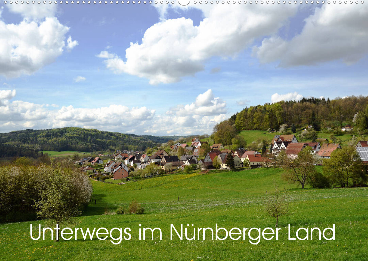 Unterwegs im Nürnberger Land (Wandkalender 2023 DIN A2 quer)