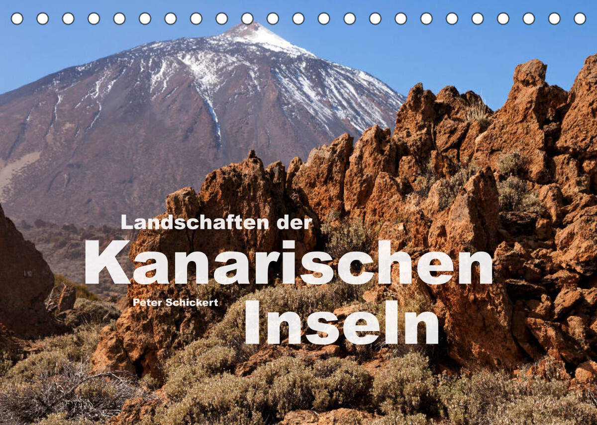 Landschaften der Kanarischen Inseln. (Tischkalender 2023 DIN A5 quer)