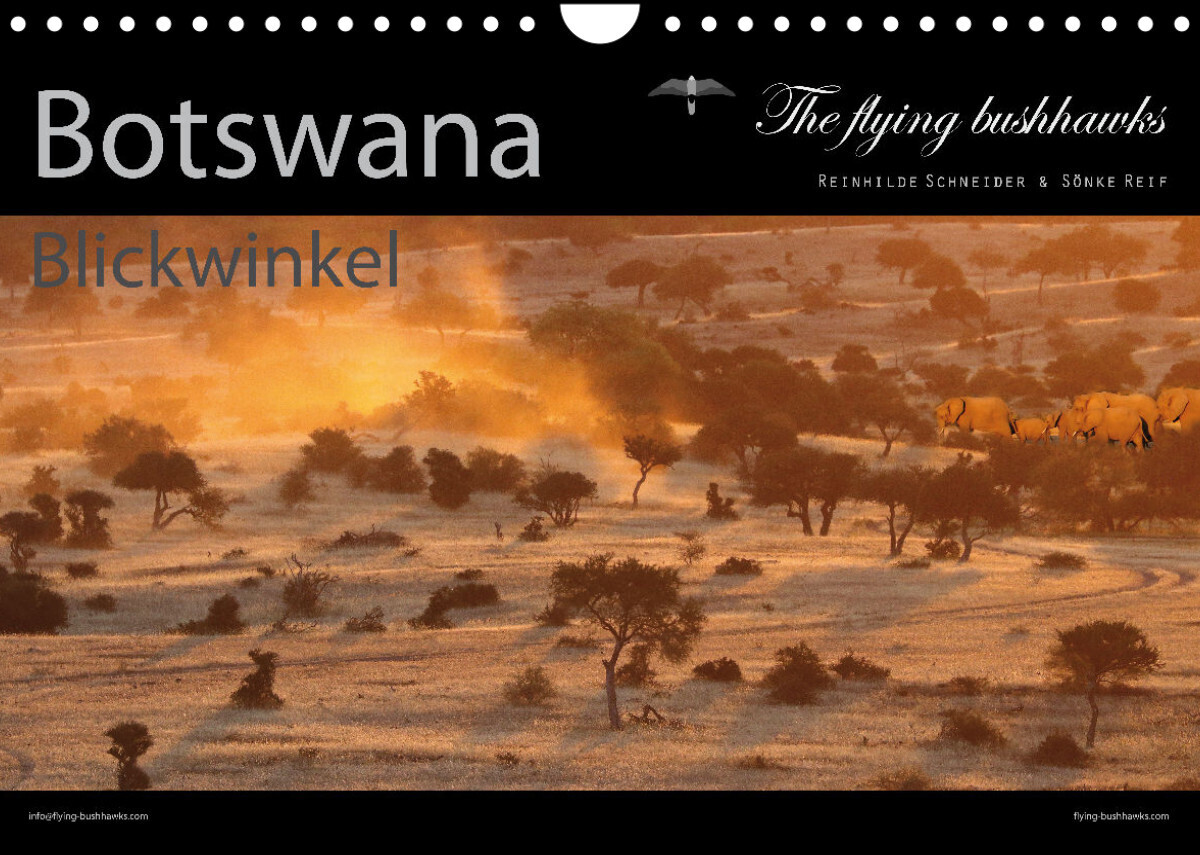 Botswana Blickwinkel 2023 (Wandkalender 2023 DIN A4 quer)