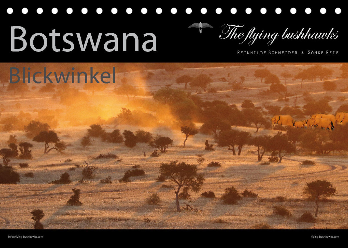 Botswana Blickwinkel 2023 (Tischkalender 2023 DIN A5 quer)