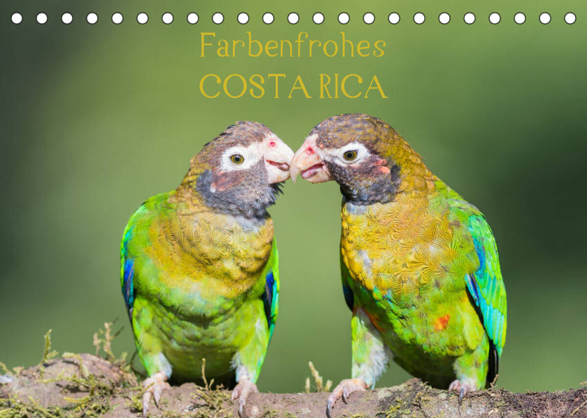 Farbenfrohes Costa RicaAT-Version  (Tischkalender 2023 DIN A5 quer)
