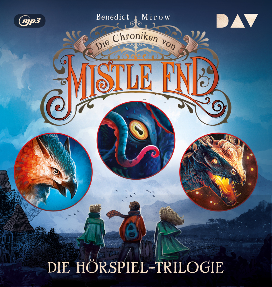 Die Chroniken von Mistle End - Die Hörspiel-Trilogie (Teil 1-3), 4 Audio-CD, 4 MP3
