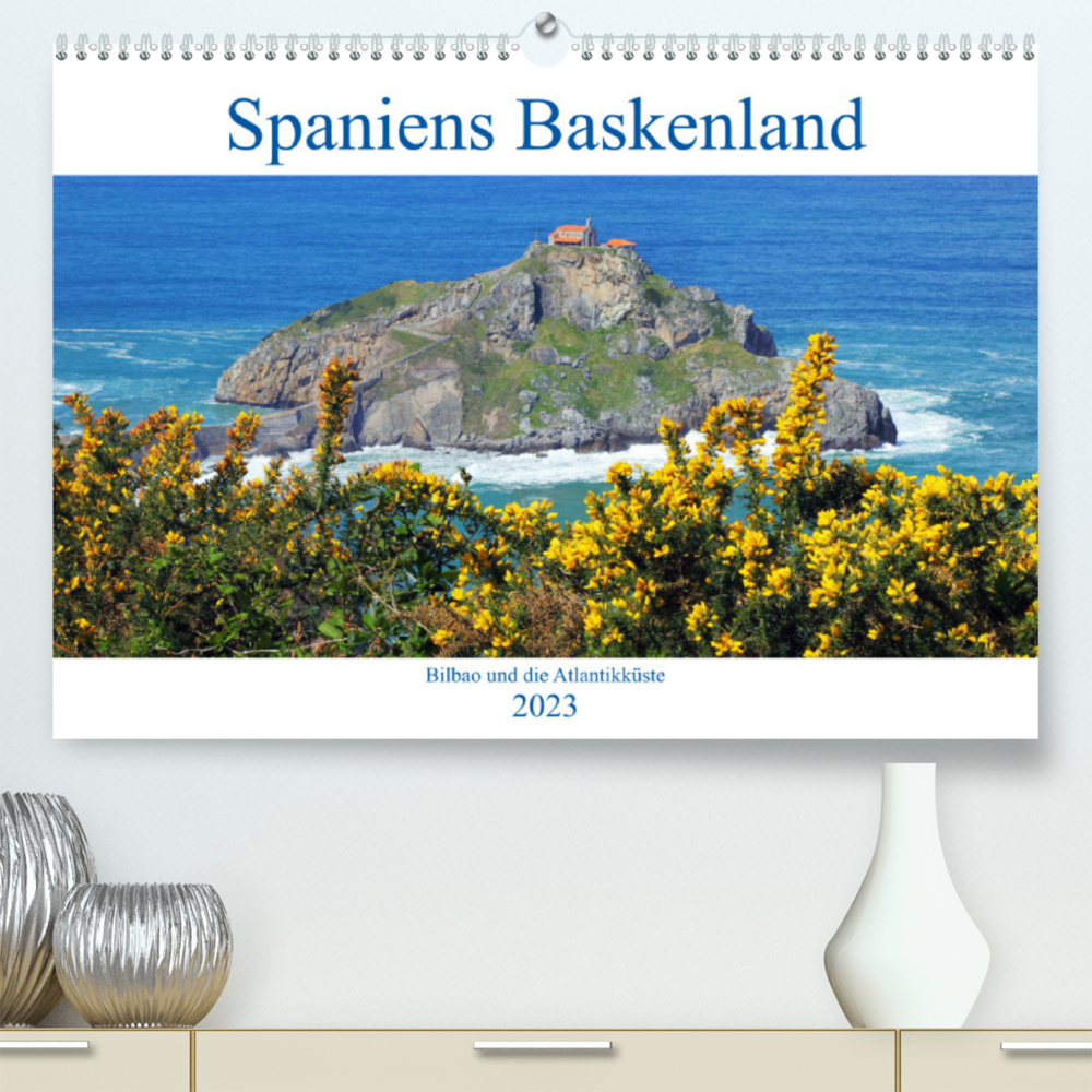 Spaniens Baskenland (Premium, hochwertiger DIN A2 Wandkalender 2023, Kunstdruck in Hochglanz)