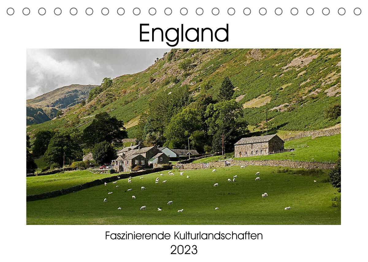 England - Faszinierende Kulturlandschaften (Tischkalender 2023 DIN A5 quer)