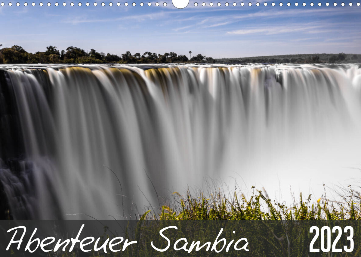 Abenteuer Sambia (Wandkalender 2023 DIN A3 quer)