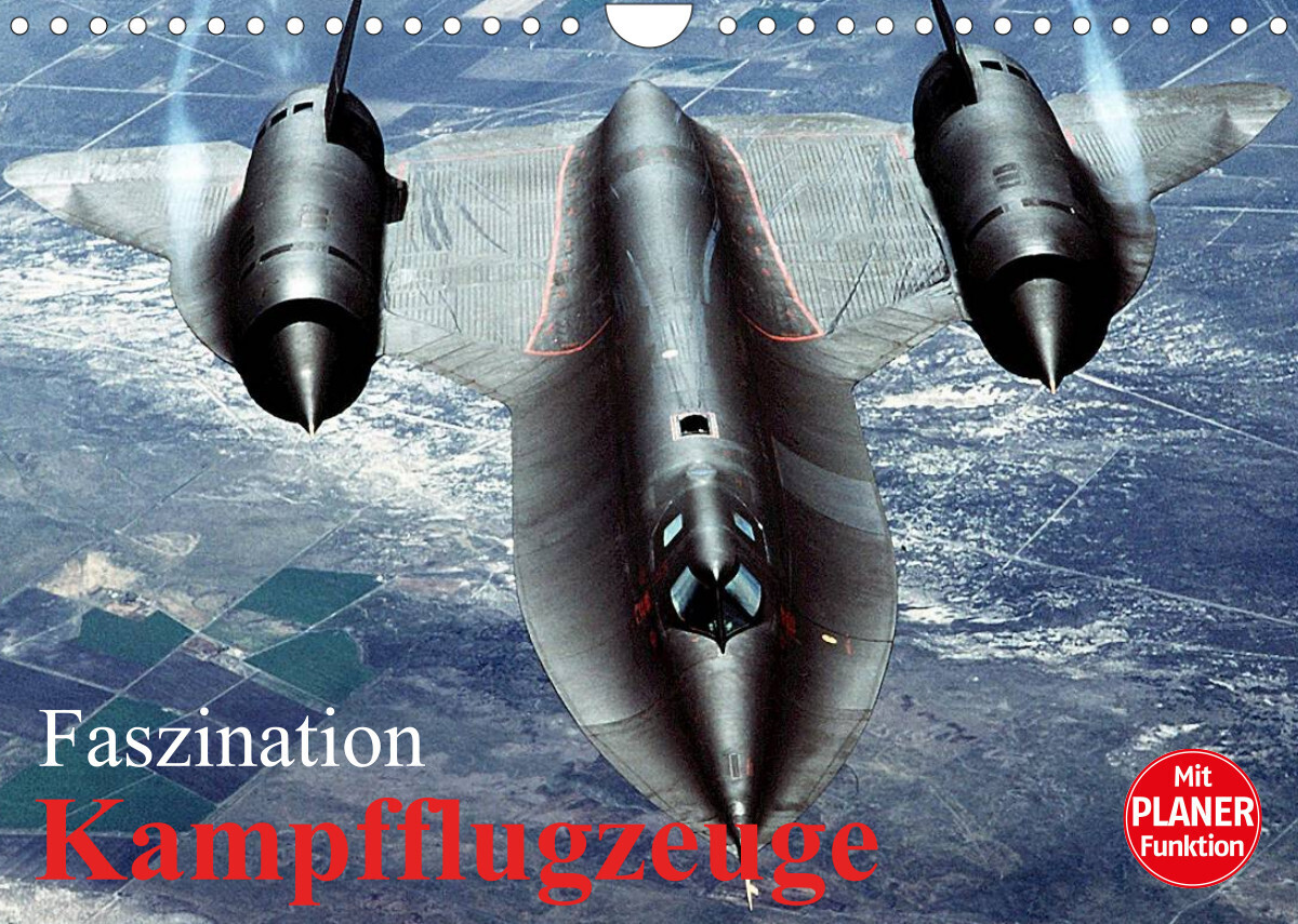 Faszination Kampfflugzeuge (Wandkalender 2023 DIN A4 quer)
