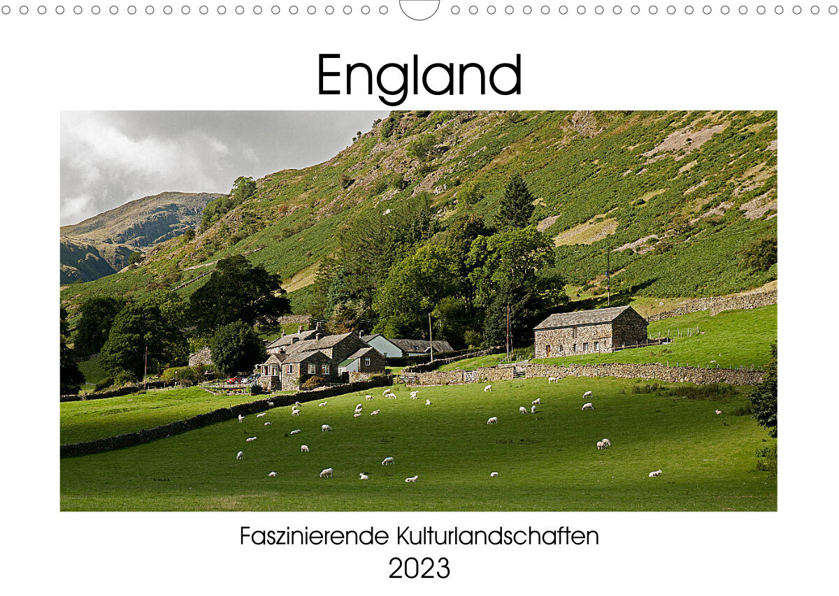 England - Faszinierende Kulturlandschaften (Wandkalender 2023 DIN A3 quer)