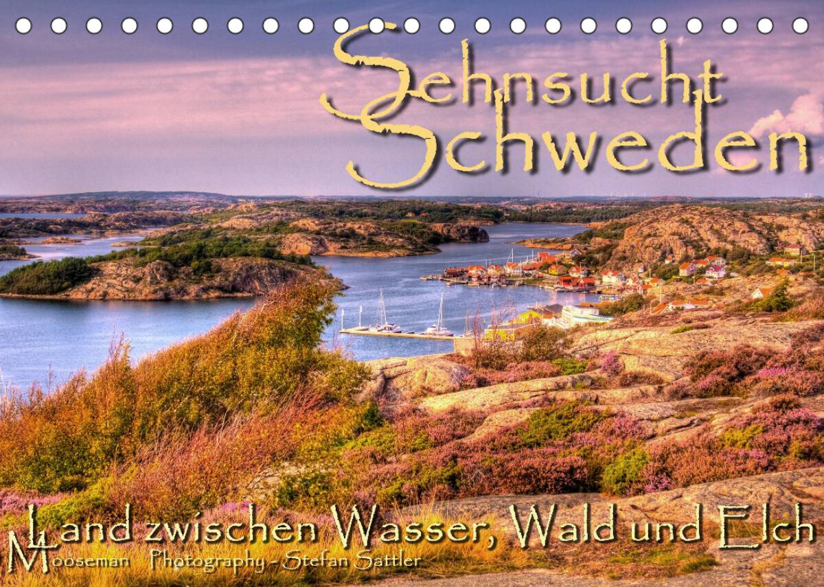 Sehnsucht Schweden - Sverige (Tischkalender 2023 DIN A5 quer)