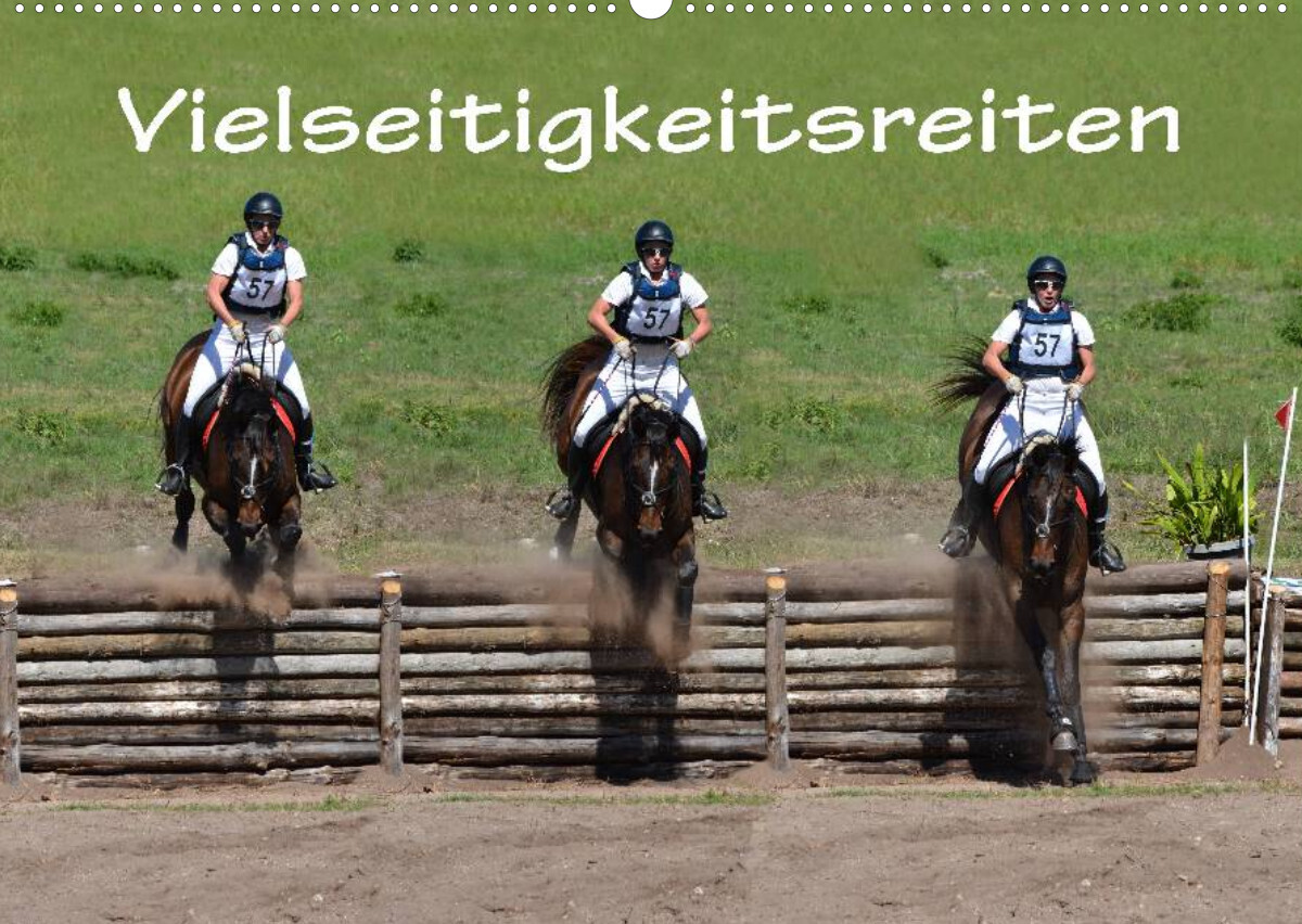 Vielseitigkeitsreiten (Wandkalender 2023 DIN A2 quer)