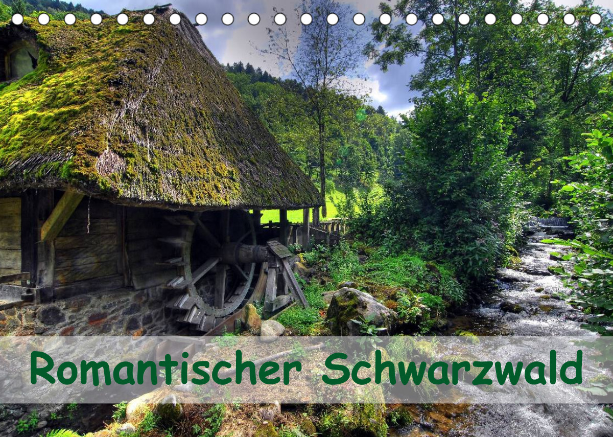 Romantischer Schwarzwald (Tischkalender 2023 DIN A5 quer)