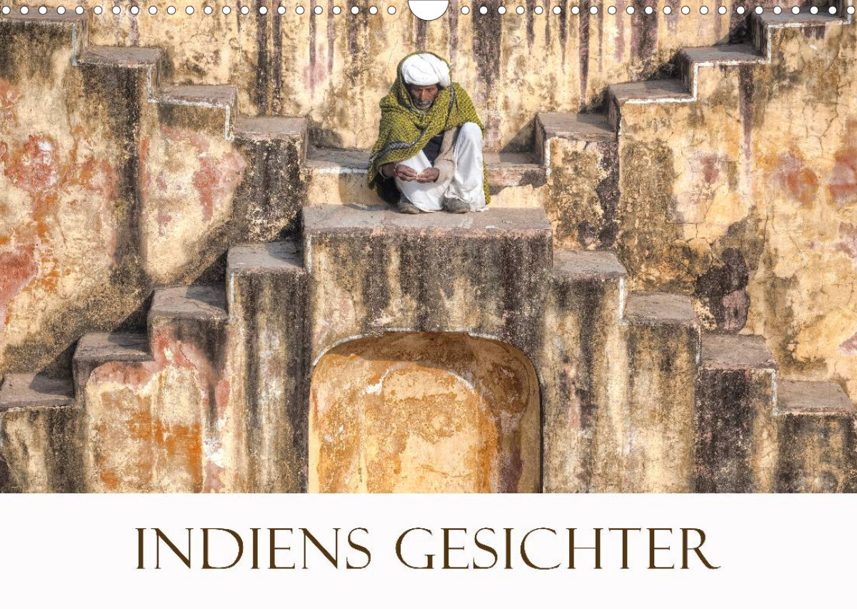 Indiens Gesichter (Wandkalender 2023 DIN A3 quer)