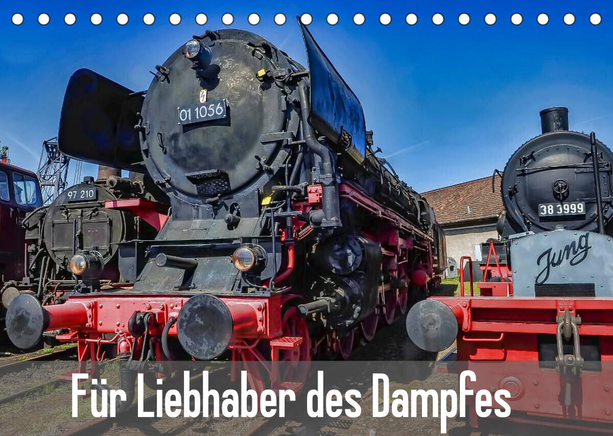Für Liebhaber des Dampfes (Tischkalender 2023 DIN A5 quer)