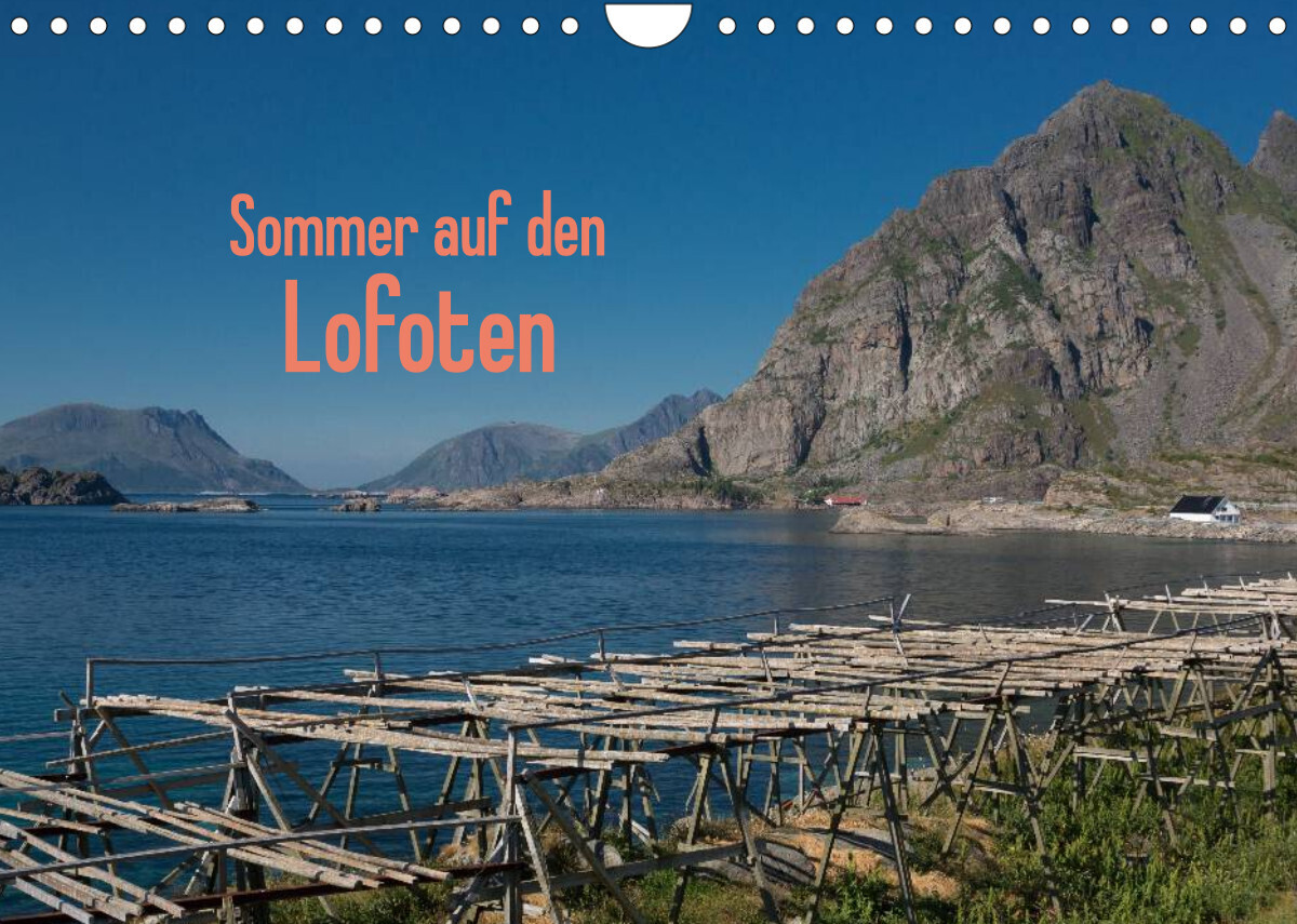 Sommer auf den Lofoten (Wandkalender 2023 DIN A4 quer)