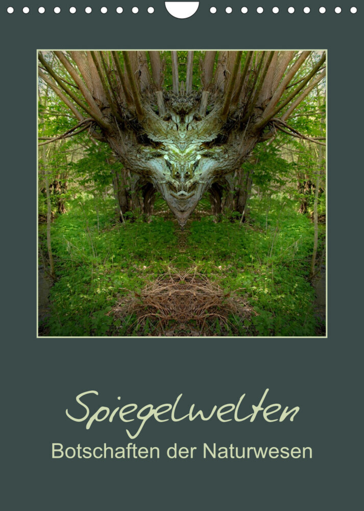 Spiegelwelten - Botschaften der Naturwesen (Wandkalender 2023 DIN A4 hoch)