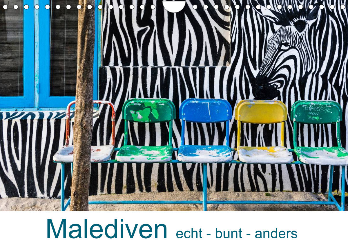 Malediven - echt - bunt - anders (Wandkalender 2023 DIN A4 quer)