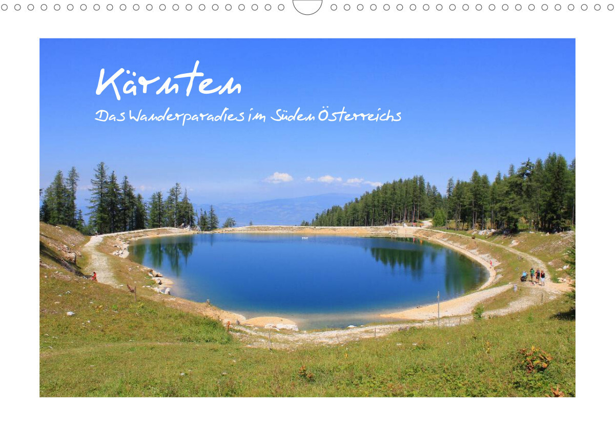 Kärnten - Das Wanderparadies im Süden Österreichs (Wandkalender 2023 DIN A3 quer)